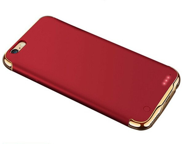 Husa Baterie Ultraslim iPhone 7 Plus/8 Plus, iUni Joyroom 3500mAh, Red